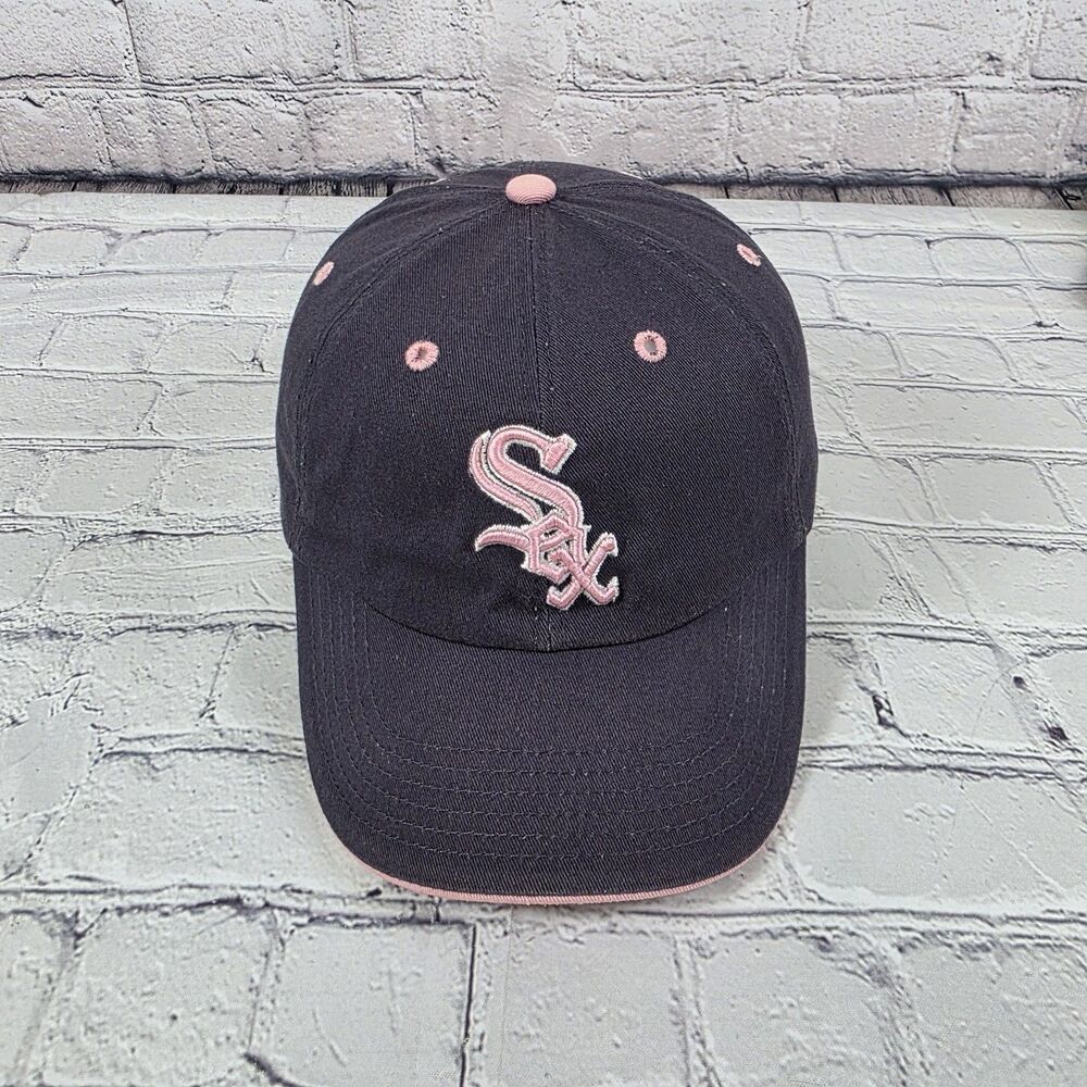 Chicago White Sox's Women's Black & Pink Baseball Cap